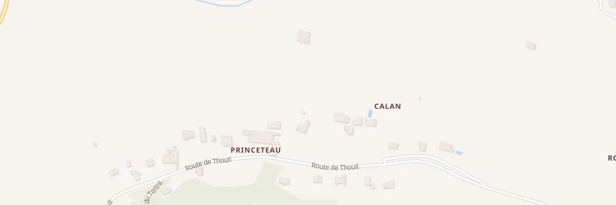 Plan du 980 Rte de Thouil à Villegouge