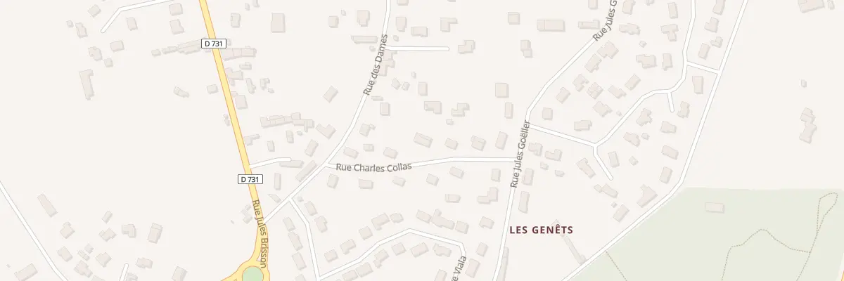 Plan du 5 Rue Charles Collas à Cognac
