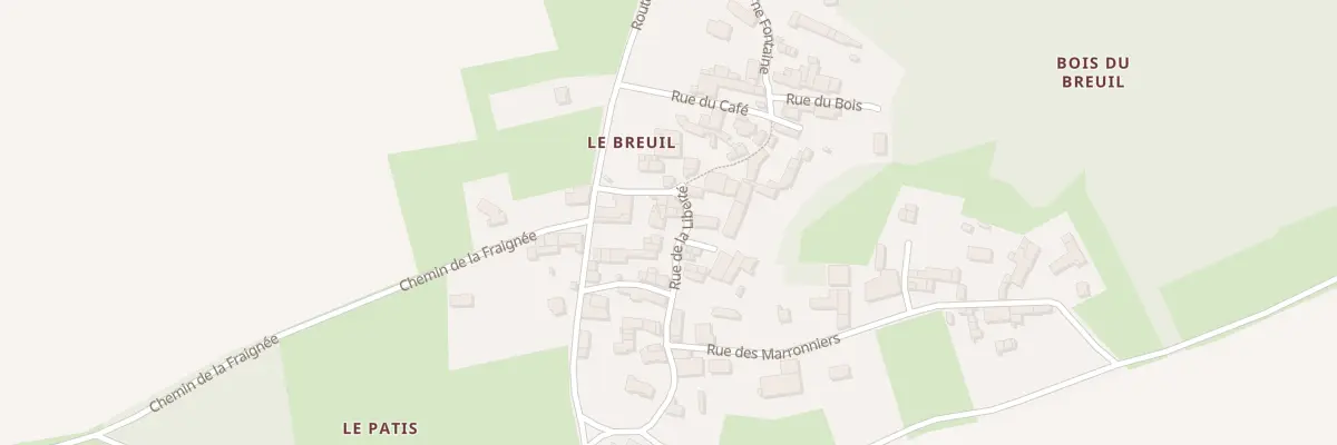 Plan du 7 Rue de la Liberté à Cherbonnières