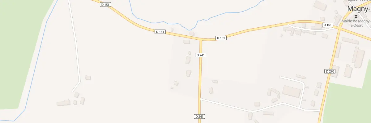 Plan du 5158 La Croix Rouge à Magny-le-Désert