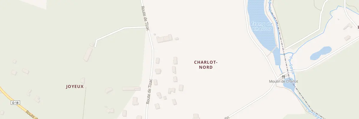 Plan du 11 Charlot Nord à Marcenais