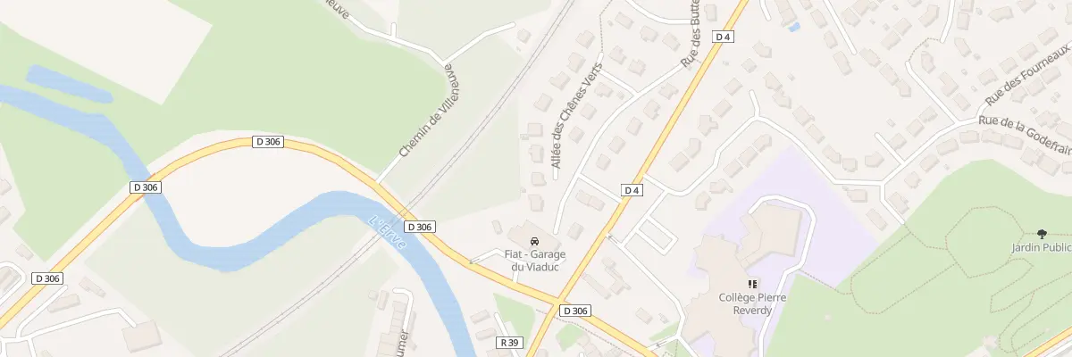 Plan du 17 All des Chênes Verts à Sablé-sur-Sarthe