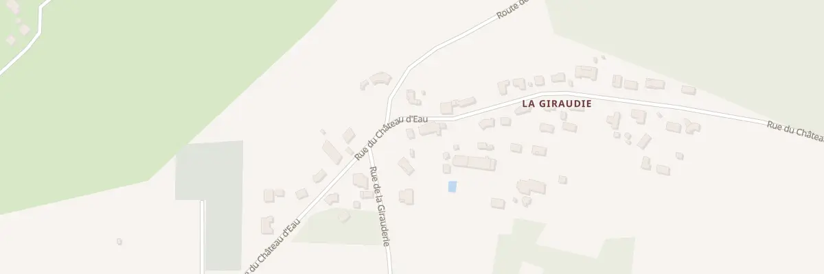 Plan du 3 Rue de la Girauderie à Laruscade