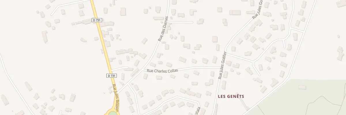 Plan du 3 Rue Charles Collas à Cognac