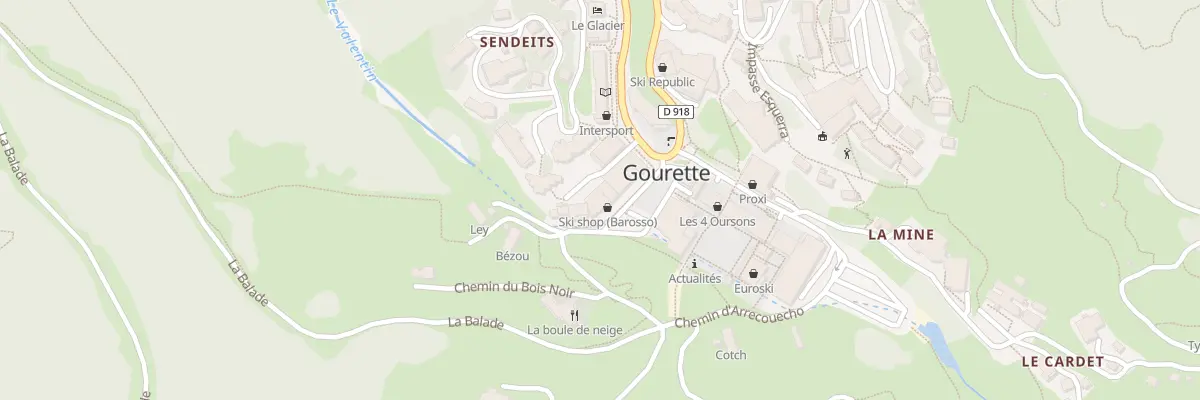 Plan du 10 Pl du Sarriere à Eaux-Bonnes
