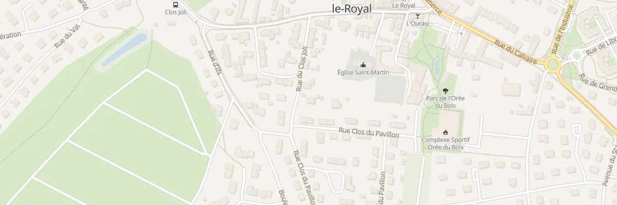 Plan du 1 Rue Clos du Pavillon à Cormelles-le-Royal