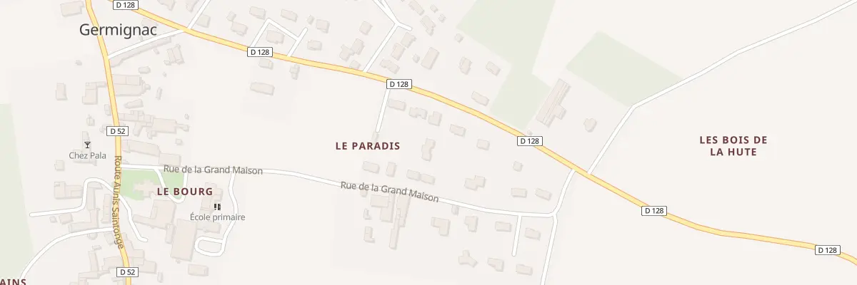 Plan du 31 Rue de la Grand Maison à Germignac