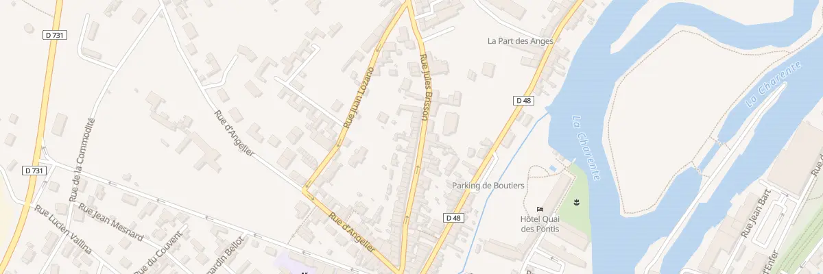 Plan du 59 Rue Jules Brisson à Cognac