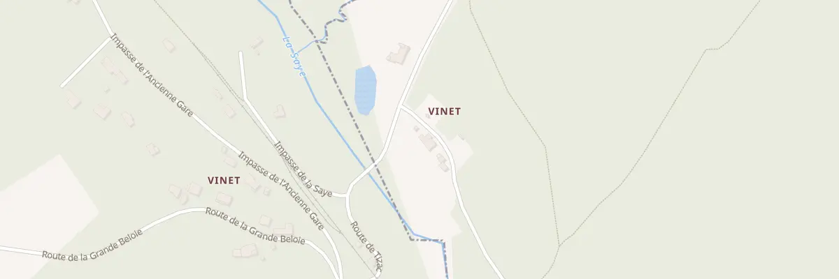 Plan du 77 Vinet à Marcenais