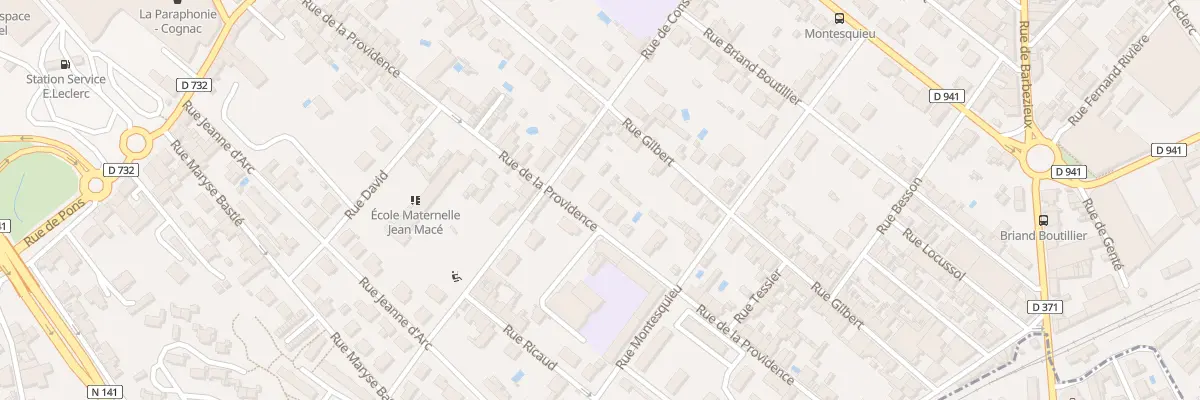 Plan du 67 Rue de la Providence à Cognac