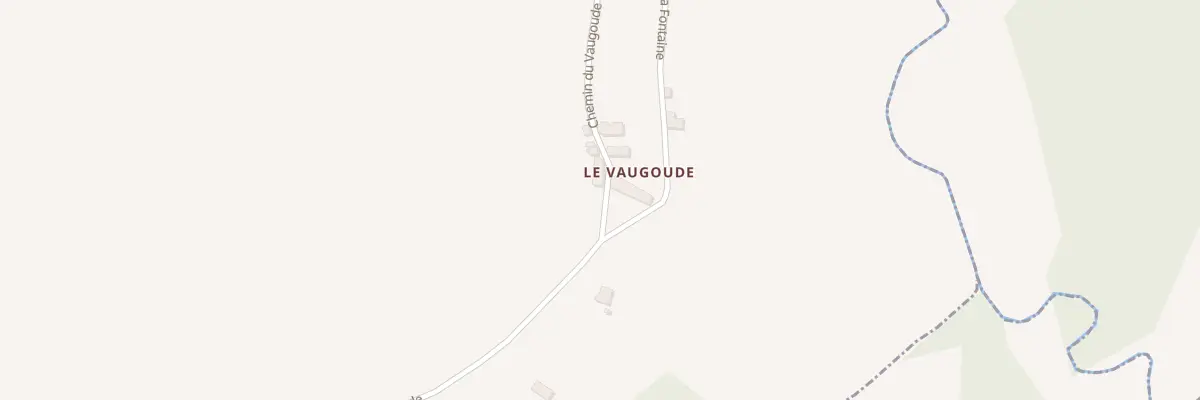 Plan du 4 Che du Vaugoude aux Isles-Bardel