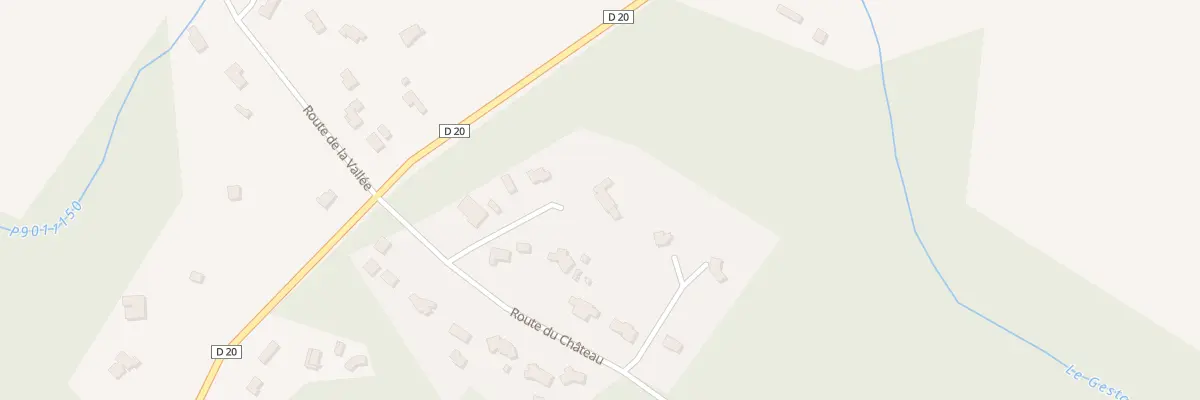 Plan du 3 Lot Bois de Barrault à Cursan