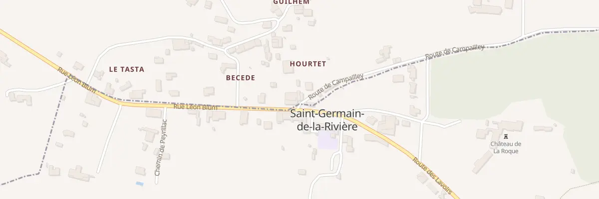 Plan du 69 Hourtet à Lugon-et-l’Île-du-Carnay
