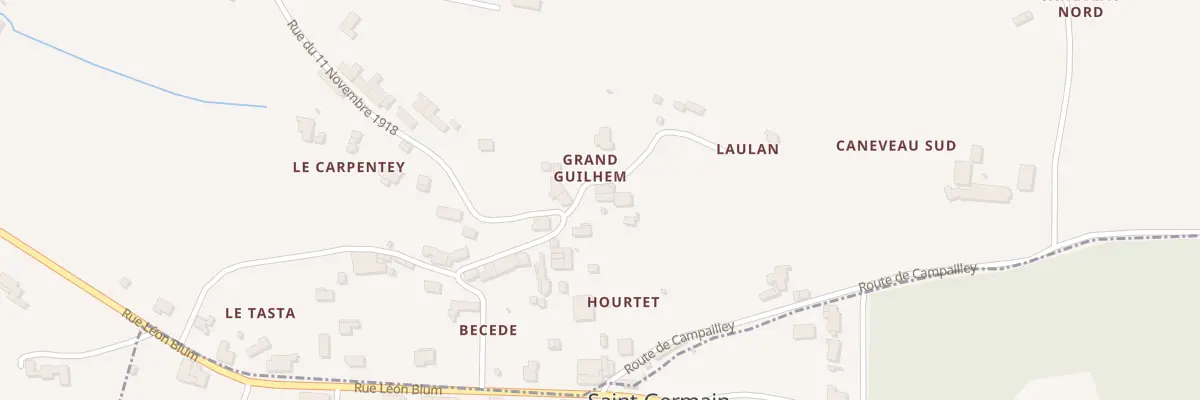 Plan du 3 Grand-Guilhem à Lugon-et-l’Île-du-Carnay