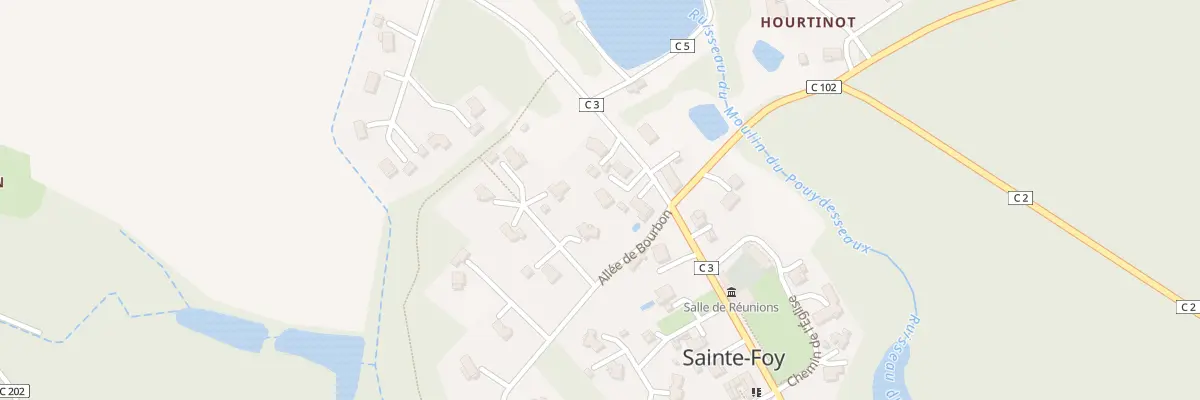 Plan du 35 Rte de l’Etang à Sainte-Foy