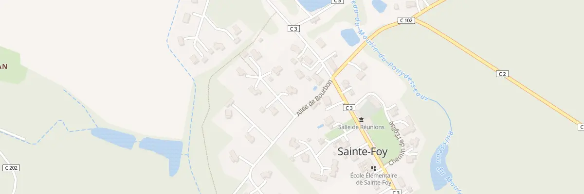 Plan du 44 Che des Vignes à Sainte-Foy