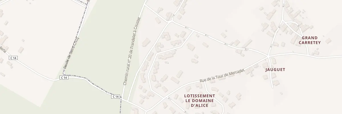 Plan du 5008F Le Clos des Vignes à Barsac