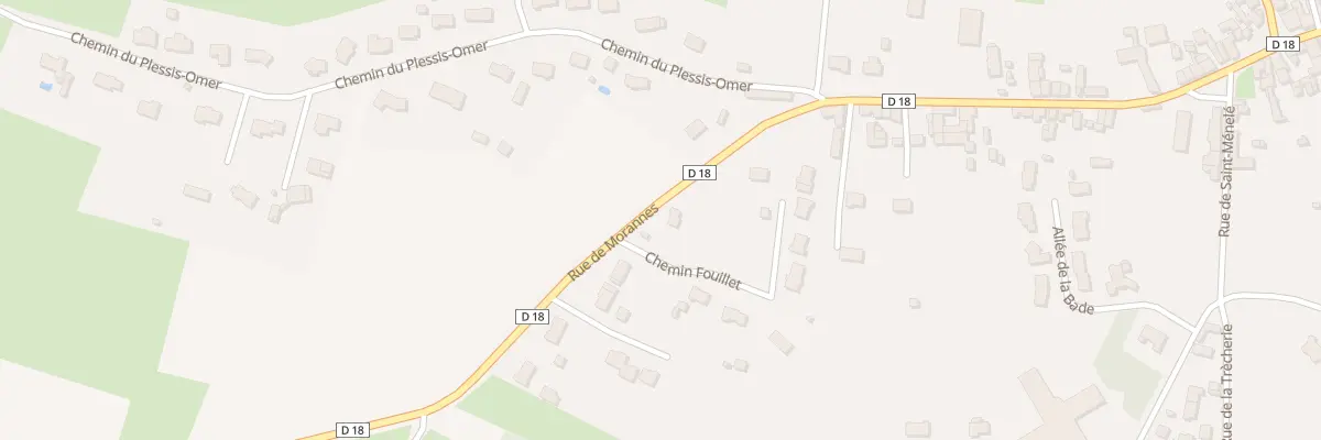 Plan du 5276 Rue de Morannes à Précigné