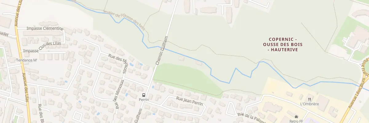Plan du 48 Che Guilhem à Pau