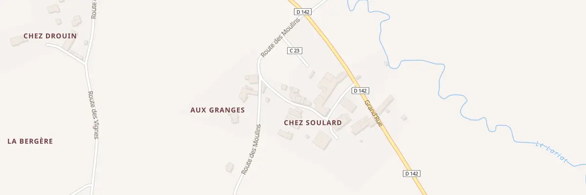 Plan du 5076 Chez Soulard Ouest à Léoville
