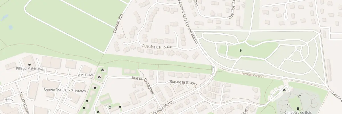 Plan du 82 Rue des Caillouins à Cormelles-le-Royal