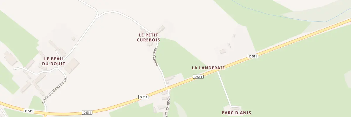 Plan du 1 La Landeraie au Détroit