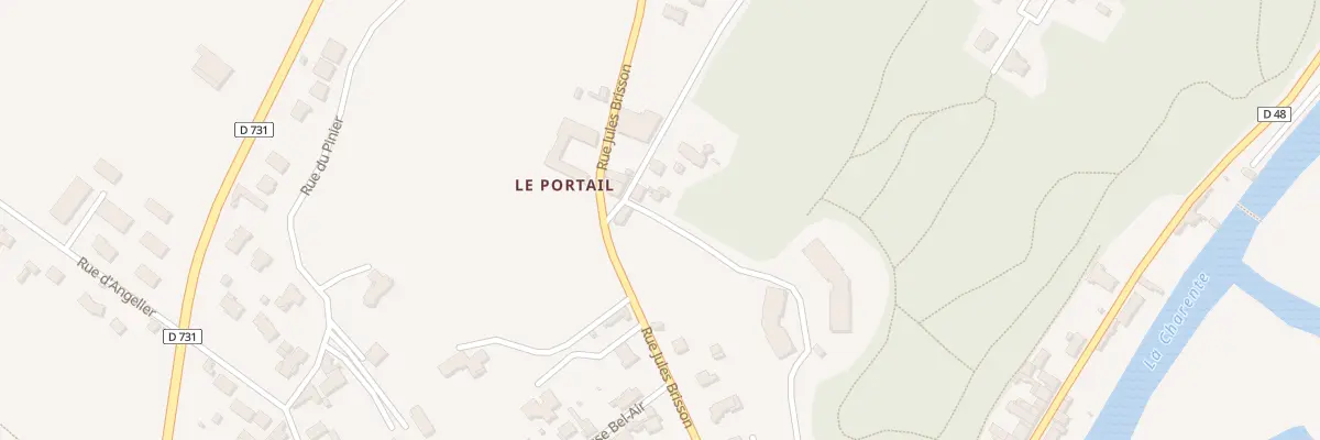 Plan du 95 Rue de Boutiers à Cognac