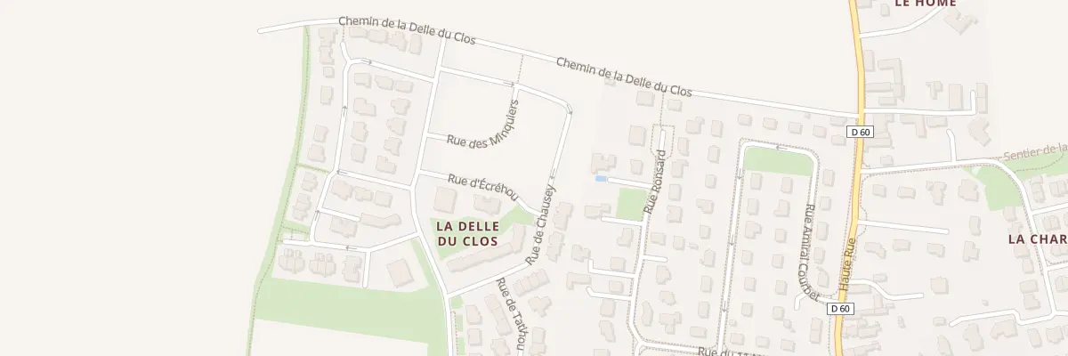 Plan du 3 Rue de Chausey à Biéville-Beuville