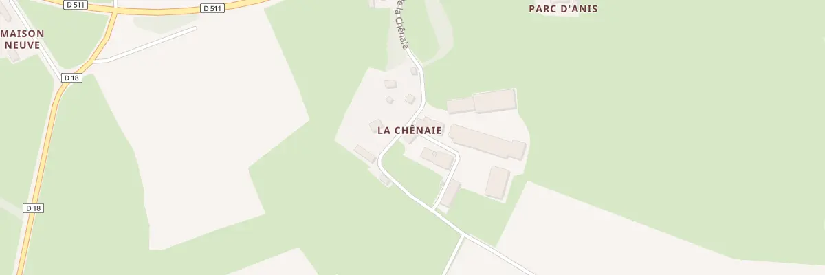 Plan du 1 Rte de la Chenaie au Détroit