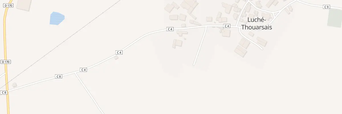 Plan du 6 Rue des Cinq Meules à Luché-Thouarsais