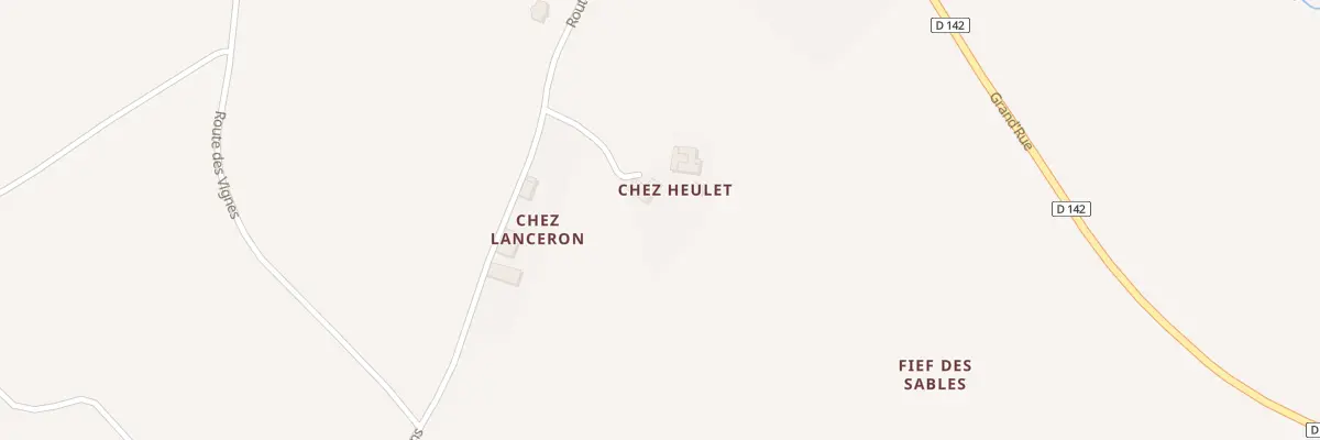Plan du 5083 Chez Heulet à Léoville