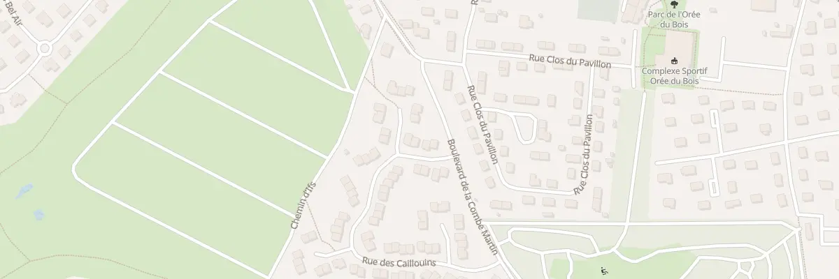 Plan du 6 Rue des Caillouins à Cormelles-le-Royal