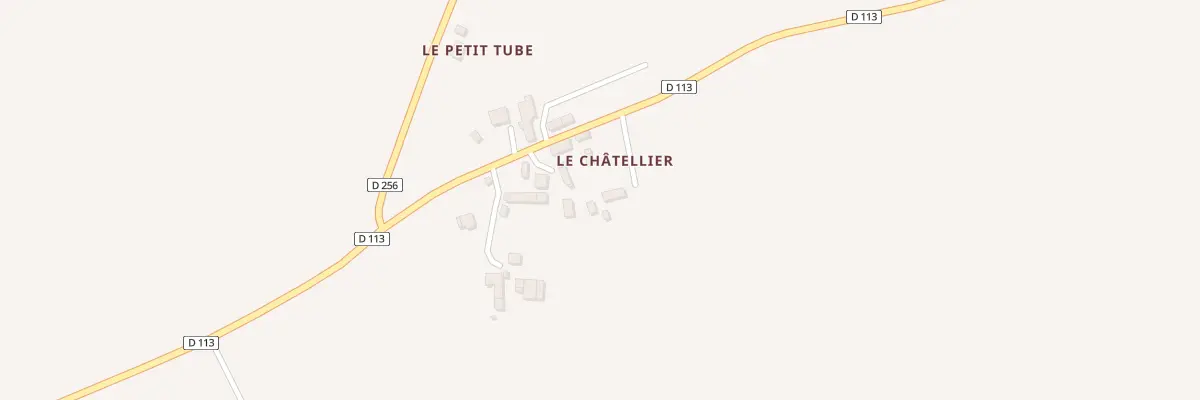 Plan du 16 Le Chatellier à Loupfougères