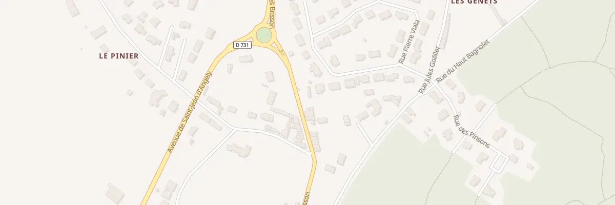 Plan du 186 Rue Jules Brisson à Cognac