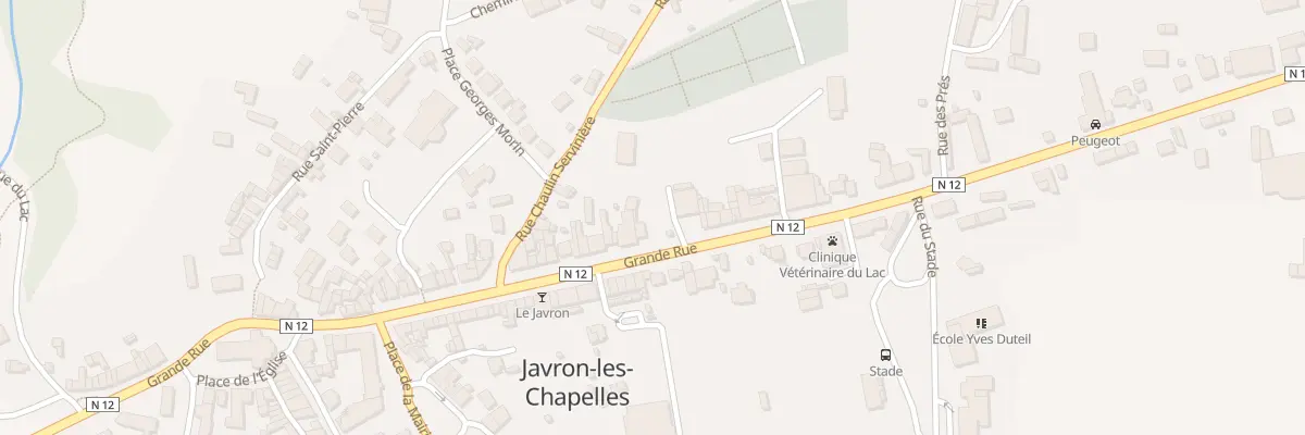Plan du 28 Gr Grande Rue à Javron-les-Chapelles