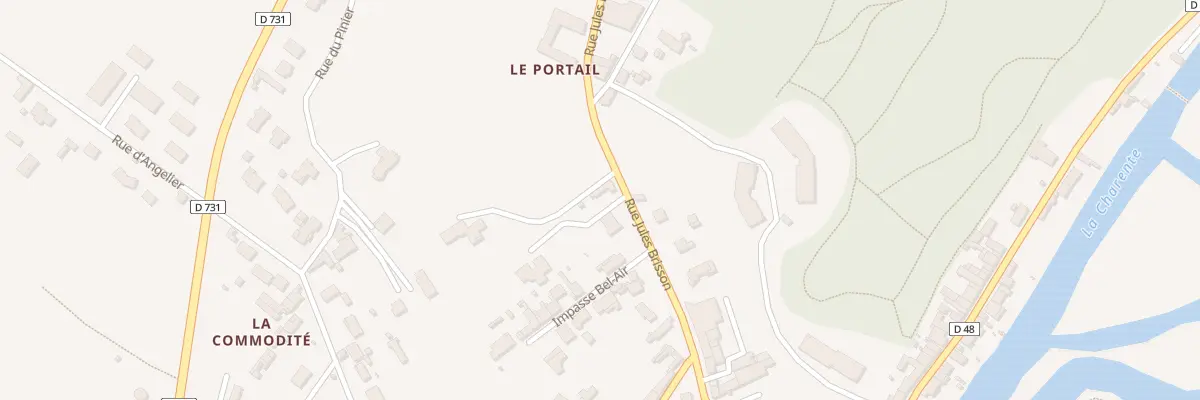 Plan du 119 Rue Jules Brisson à Cognac