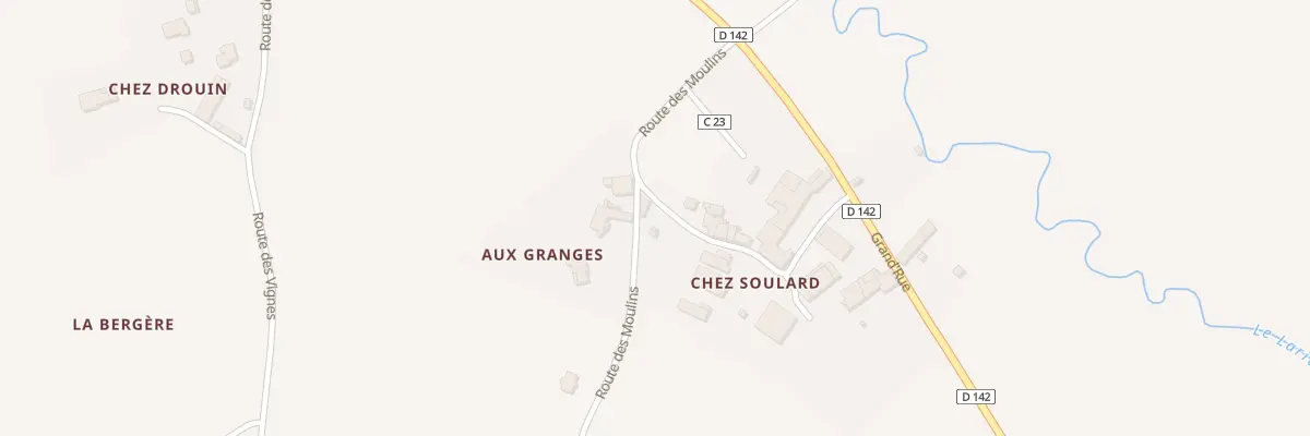 Plan du 5128 Chez Soulard Ouest à Léoville