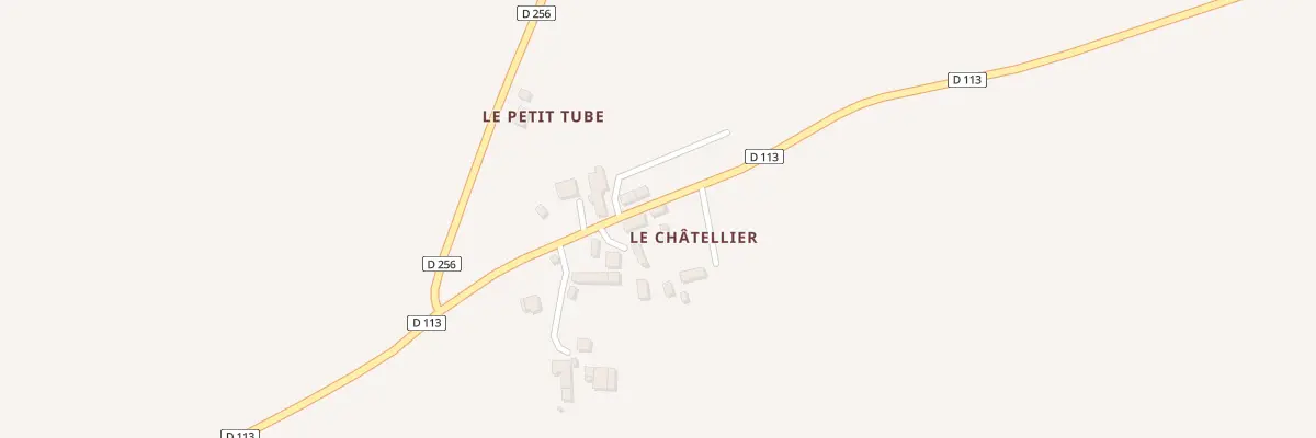 Plan du 14 Le Chatellier à Loupfougères
