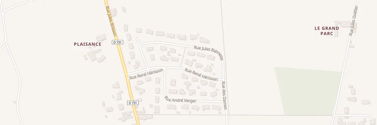 Plan du 5 Rue René Hérisson à Cognac