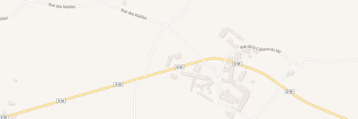 Plan du 69 Rte d’Orlut à Mesnac