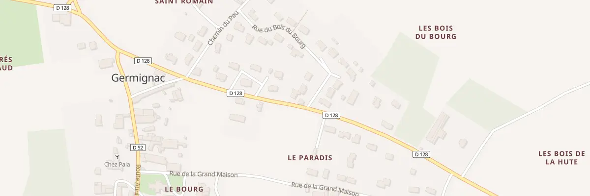 Plan du 1 Imp des Acacias à Germignac