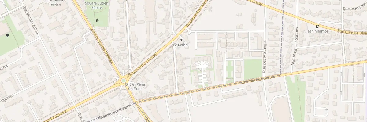 Plan du 53 Rue de la Marne à Caen