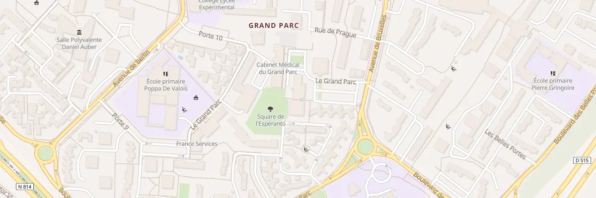 Plan du 403 Bd du Grand Parc à Hérouville-Saint-Clair