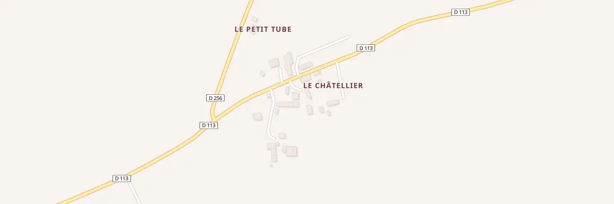 Plan du 10 Le Chatellier à Loupfougères