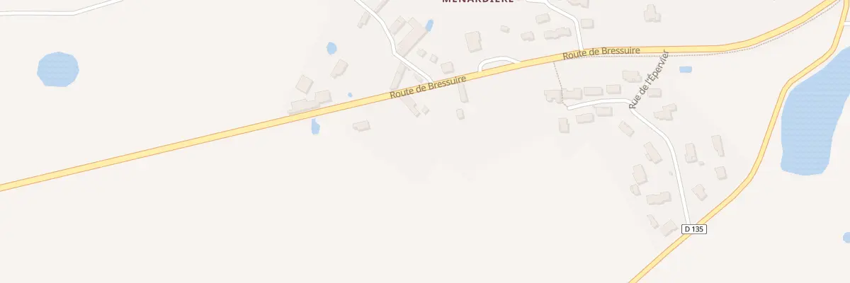 Plan du 43 Rte de Bressuire à Geay