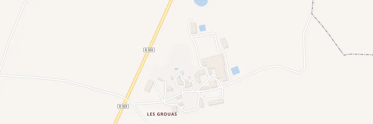 Plan du 5256 Les Grouas à Seiches-sur-le-Loir