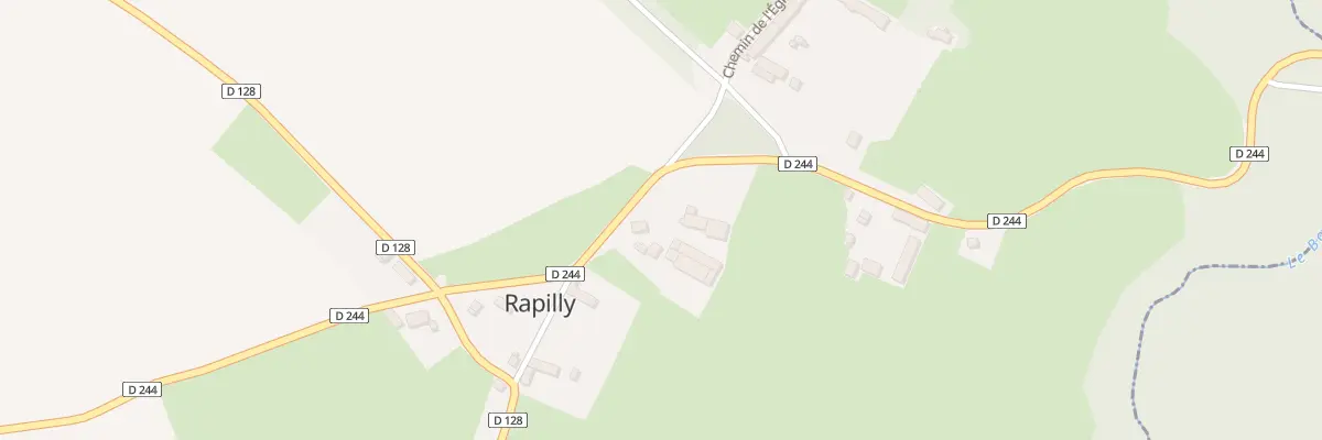 Plan du 6 Rte du Lavoir aux Loges-Saulces