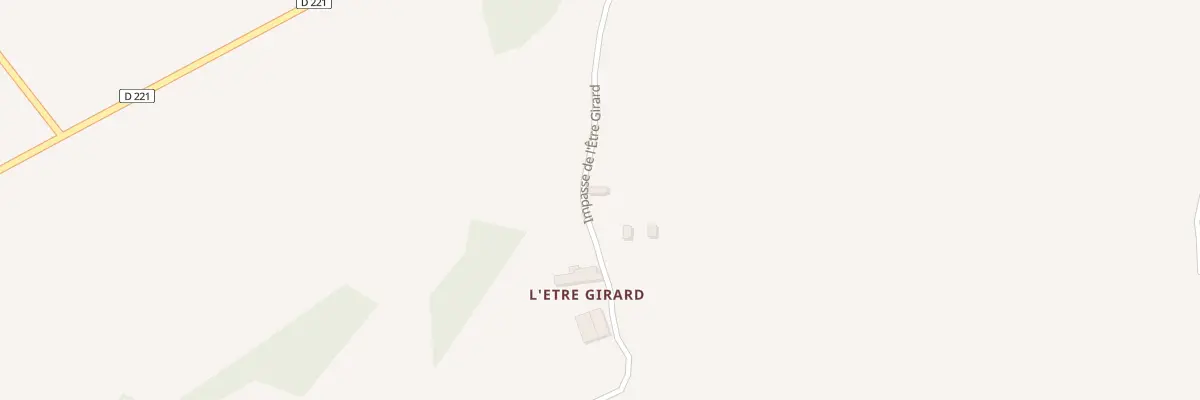 Plan du 23 L’Etre Girard à Saint-André-de-Briouze