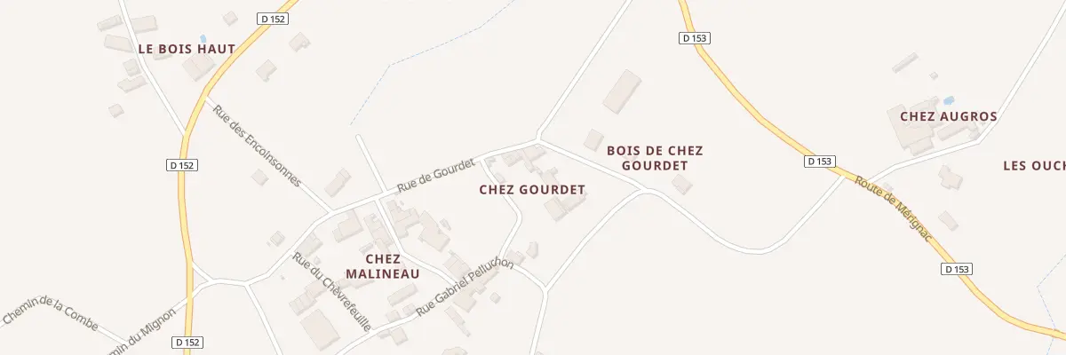 Plan du 5071 Chez Gourdet à Vibrac