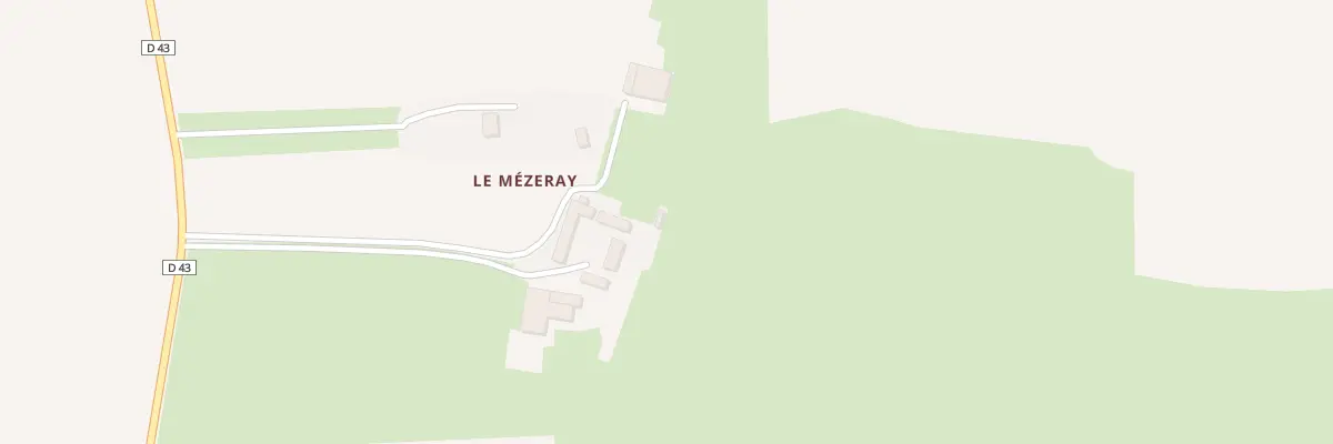 Plan du 8 Le Mézeray à Tréprel